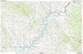 100k, wyoming, topo map